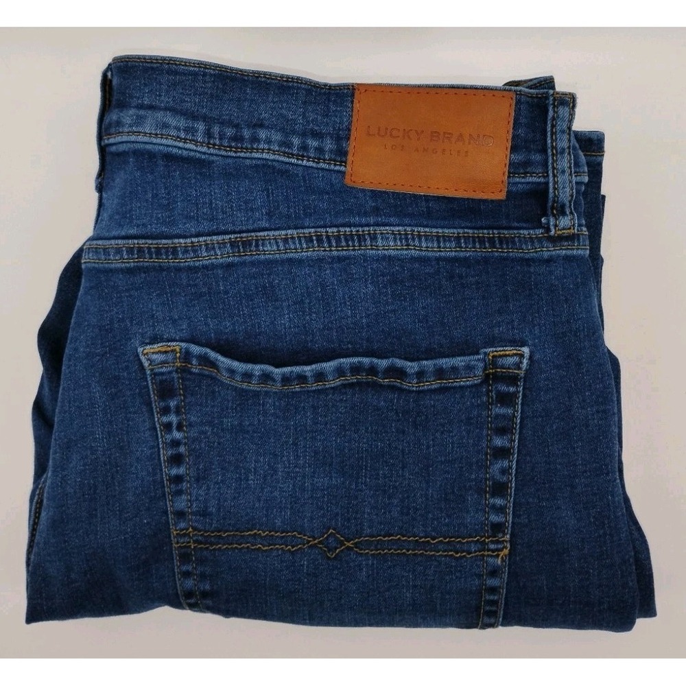 Lucky Brand Jeans Men 412 Athletic Slim Fit Denim Classic Casual Pants 38x30